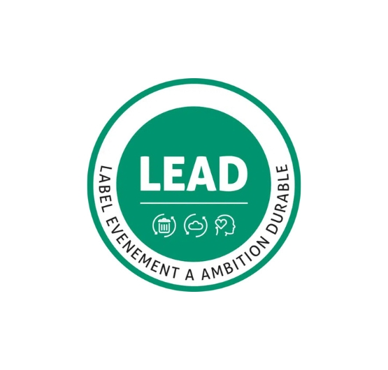 logo label lead vert